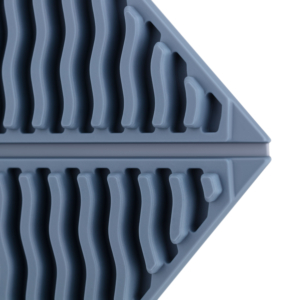 Ardesto Trivet Gemini, 16.5×16.5×1.7cm, silicone, blue