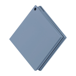 Ardesto Trivet Gemini, 16.5×16.5×1.7cm, silicone, blue