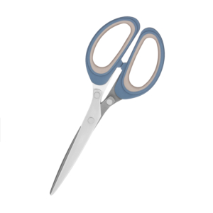 Ardesto Kitchen herbal scissors Gemini, 19.3cm, stainless steel, plastic, gray-blue