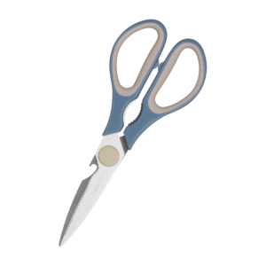 Ardesto Kitchen scissors Gemini, 21cm, stainless steel, plastic, gray-blue