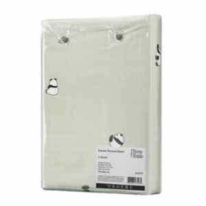 Bedding set ARDESTO 2.0 Gloria, sateen, pandas, green, duvet cover 200x220cm, bed sheet 230x240cm, pillowcases (2) 50x70cm, 100% cotton