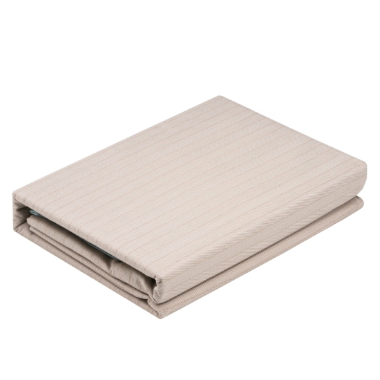 Bedding set 2.0 Ardesto Gloria, sateen,  stripes, brown, duvet cover 200x220cm, bed sheet 230x240cm, pillowcases (2) 50x70cm, 100% cotton