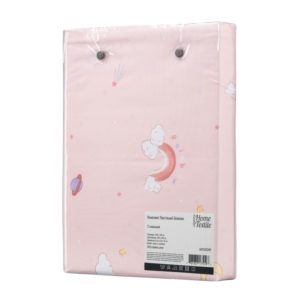 Bedding set 2.0 Ardesto Gloria, sateen,  joy, pink, duvet cover 200x220cm, bed sheet 230x240cm, pillowcases (2) 50x70cm, 100% cotton