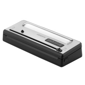 Вакууматор Ardesto для пакетов та рулонов, 110Вт, 28см, электронное, + 1 рулон, пластик+нерж., серебристый