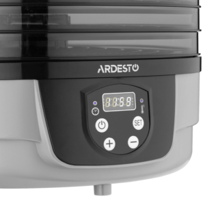 Dryer for products Ardesto FDB-532TTC, 250W, pallets -5x3cm, diameter-32cm, max-70°С, timer, electronic control, plastic, white