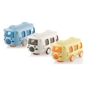 Бутылка для воды Ardesto Bear Bus 500мл, пластик, белый