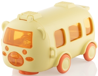 Бутылка для воды Ardesto Bear Bus 500мл, пластик, желтый