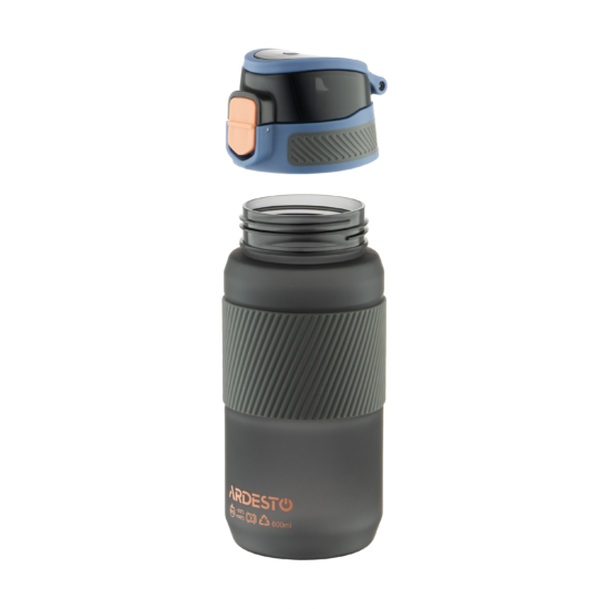 Ardesto Bottle Spring 600ml, plastic, black