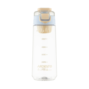 Ardesto Bottle with fruit infuser Duo 720ml, plastic, light blue, beige