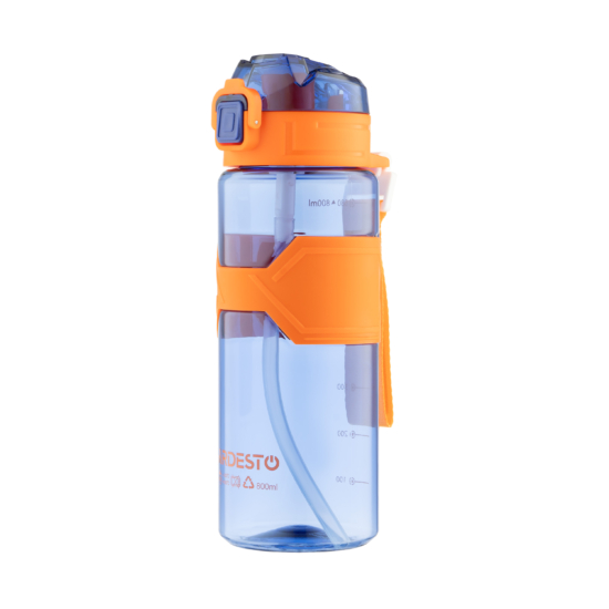 Бутылка для воды Ardesto Fitness 800мл, пластик, синий