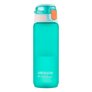 Бутылка для воды Ardesto Matte 800мл, пластик, голубой