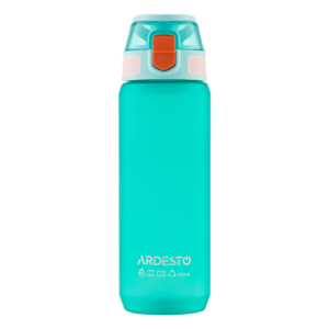 Бутылка для воды Ardesto Matte 800мл, пластик, голубой