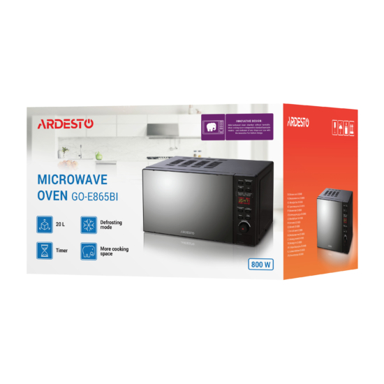 ARDESTO Мiкрохвильова пiч GO-E865BI