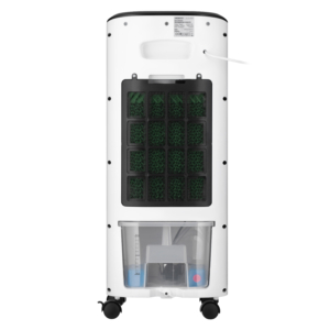 Air cooler ARDESTO ACO-B7 3in1 cooler-humidifier-fan, 15 m2, electric control, 7 l tank, 430 m3/h, display, timer, auto shutdown, remote control, white/black