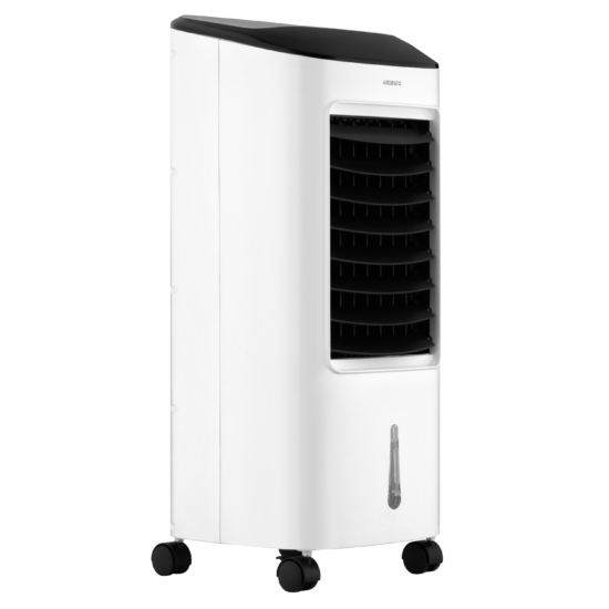 Air cooler ARDESTO ACO-B7 3in1 cooler-humidifier-fan, 15 m2, electric control, 7 l tank, 430 m3/h, display, timer, auto shutdown, remote control, white/black