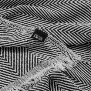 Ardesto Summer blanket 140х190cm, 100% cotton, black
