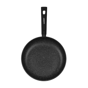 Сковорода глубокая с кришкой Ardesto Black Mars Alcor, 24см, алюминий, черный