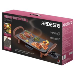 Ardesto grill BBQ, 1500W, temp. regimes, metal, black