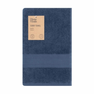 Полотенце махровое Ardesto SuperSoft 70х140см, 100% хлопок, синий