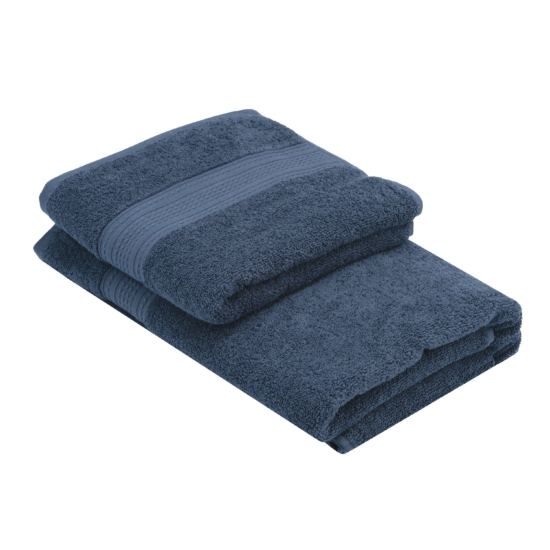 Полотенце махровое Ardesto SuperSoft 70х140см, 100% хлопок, синий