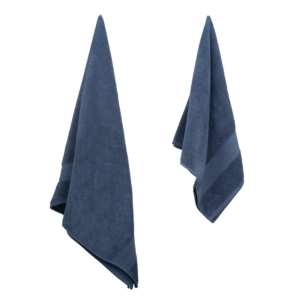 Полотенце махровое Ardesto SuperSoft 70х140см, 100% хлопок, синий