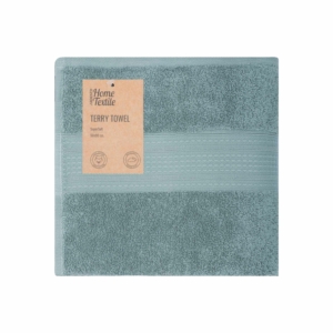 Рушник махровий Ardesto SuperSoft 50х90см, 100% бавовна, зелений