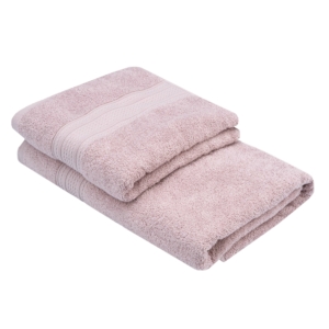 Рушник махровий Ardesto SuperSoft 50х90см, 100% бавовна, рожевий
