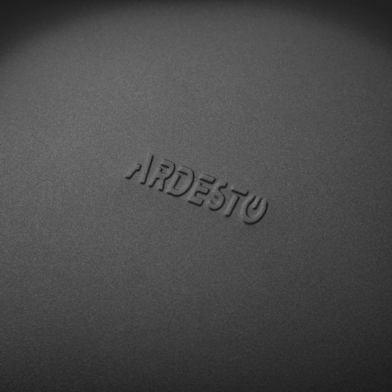 Форма для випікання Ardesto Gemini, 24.5×4см, вуглецева сталь, кругла, сірий
