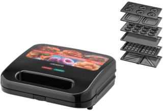 Ardesto multi-maker, 700W, set-6 plates, device body-plastic, black
