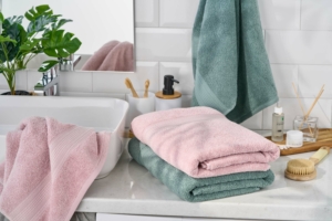 Рушник махровий Ardesto SuperSoft 50х90см, 100% бавовна, рожевий
