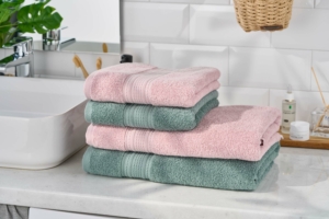 Рушник махровий Ardesto SuperSoft 50х90см, 100% бавовна, зелений
