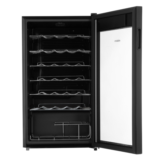 Wine cooler ARDESTO, 84.2x48x44, freez.-96L, 1 zone, bottles -34, ST, display int, black