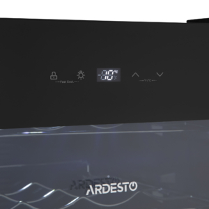 Wine cooler ARDESTO, 84.2x48x44, freez.-96L, 1 zone, bottles -34, ST, display int, black