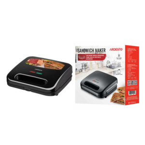 Ardesto sandwich maker SM-H110BGR, 700W, 1 plate-grill, device body-plastic, black