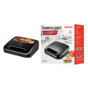 Ardesto sandwich maker SM-H110BSN, 700W, 1 plate-sandwich, device body-plastic, black