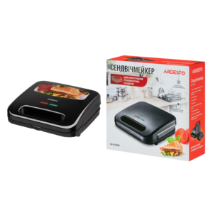 Ardesto sandwich maker SM-H110BSN, 700W, 1 plate-sandwich, device body-plastic, black