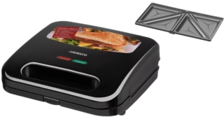 Ardesto sandwich maker SM-H110BSN, 700W, 1 plate-sandwich, device body-plastic, black