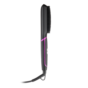 Ardesto straightening brush Violet Pro HSB-Y220PRO, 50V, 130-210C, display, ceramics, black