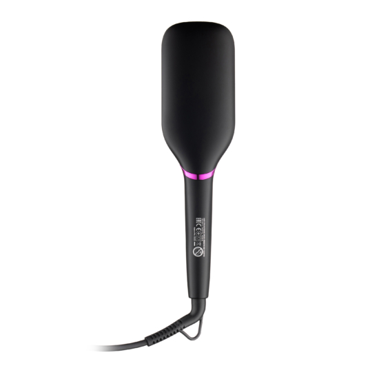 Ardesto straightening brush Violet Pro HSB-Y220PRO, 50V, 130-210C, display, ceramics, black