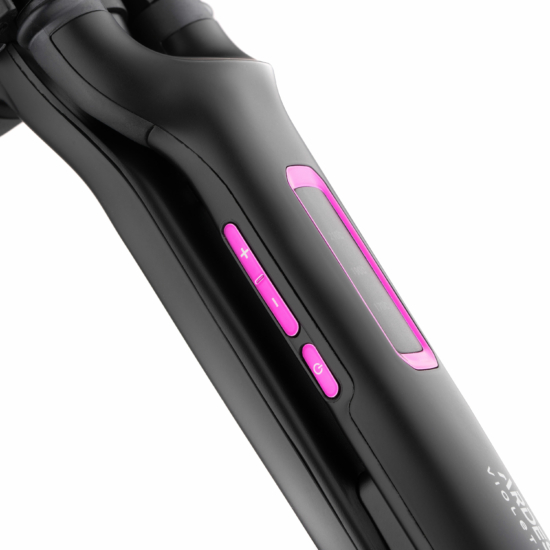 Ardesto Curling iron for wave curler Violet Pro, 90W, 170-210C, ceramics, black