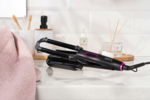 Ardesto Curling iron for wave curler Violet Pro, 90W, 170-210C, ceramics, black