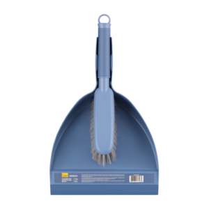 Ardesto Cleaning Set Solid Dustpan and Brush, blue