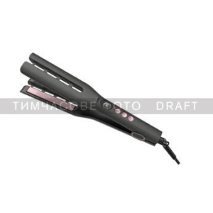 ARDESTO Hair straightener Pink Touch, 52W, 150-230C, ceramics, gray+pink