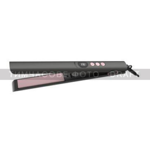 ARDESTO Hair straightener Pink Touch, 68W, 150-230C, ceramics, gray+pink