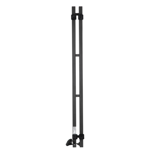 Ardesto electric towel warmer Elina Smart, 90x1200mm, timer-regulator, steel, black moire