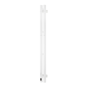Ardesto electric towel warmer Elina Smart, 90x1200mm, timer-regulator, steel, white