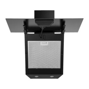 Витяжка Ardesto похила, 60см, 900м3ч, скло, 2х1Вт LED, кнопкове, чорний