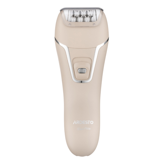 Ardesto epilator 2in1 Pearl Cream LESH-Y700PERL, accumul., tweezers.-18, dry, nozzles-2, beige