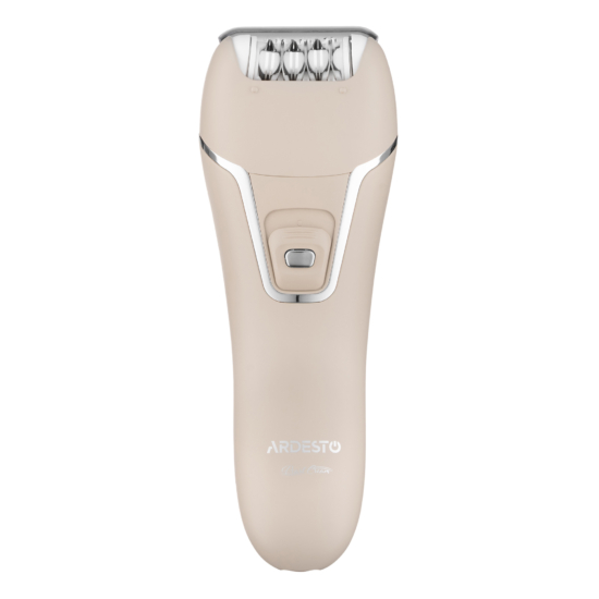 Ardesto epilator 2in1 Pearl Cream LESH-Y700PERL, accumul., tweezers.-18, dry, nozzles-2, beige