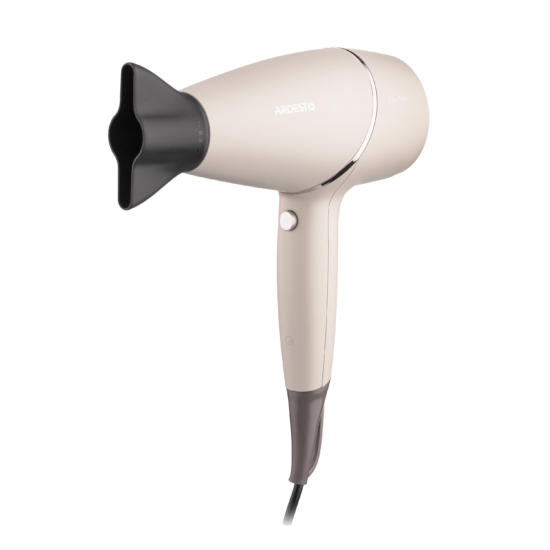 Фен Ardesto Pearl Cream HD-Y701PERL, 1750-2100Вт, 3 швидкості, 3 темп.режими, бежевий